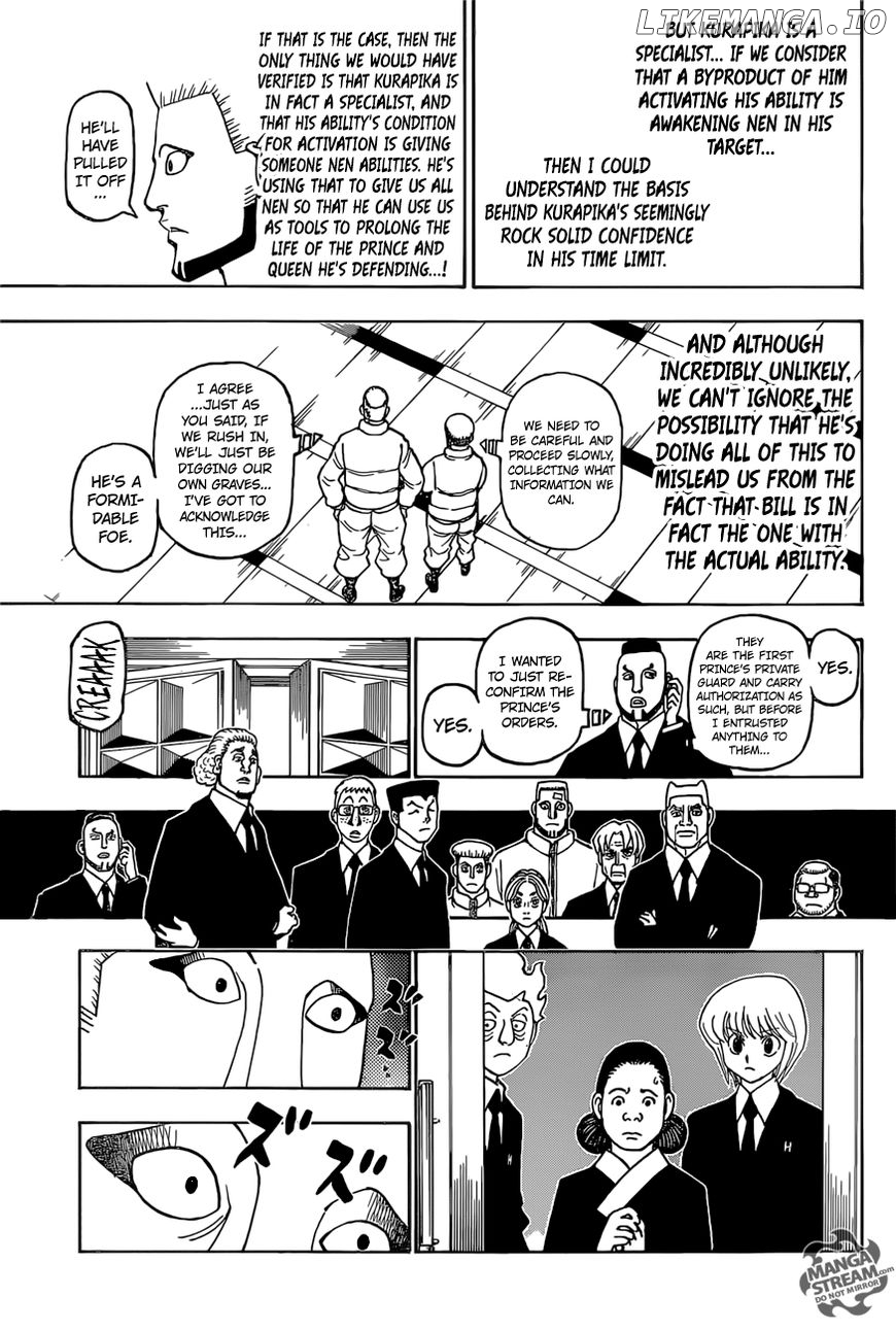 Hunter x Hunter, Chapter 388 image 04